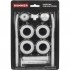 ROMMER 3/4 монтажный комплект c двумя кронштейнами 11 в 1 (RAL9016) ROMMER 3/4 монтажный комплект c двумя кронштейнами 11 в 1 (RAL9016)