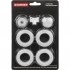 ROMMER 3/4 монтажный комплект 7 в 1 (RAL9016) ROMMER 3/4 монтажный комплект 7 в 1 (RAL9016)