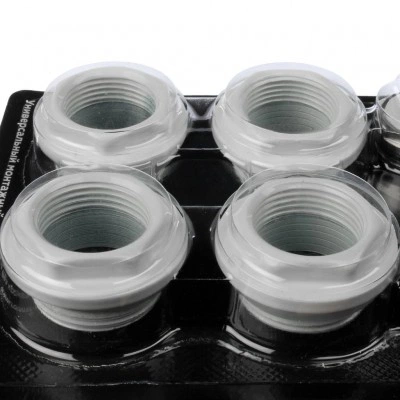 ROMMER 3/4 монтажный комплект 7 в 1 (RAL9016) ROMMER 3/4 монтажный комплект 7 в 1 (RAL9016)