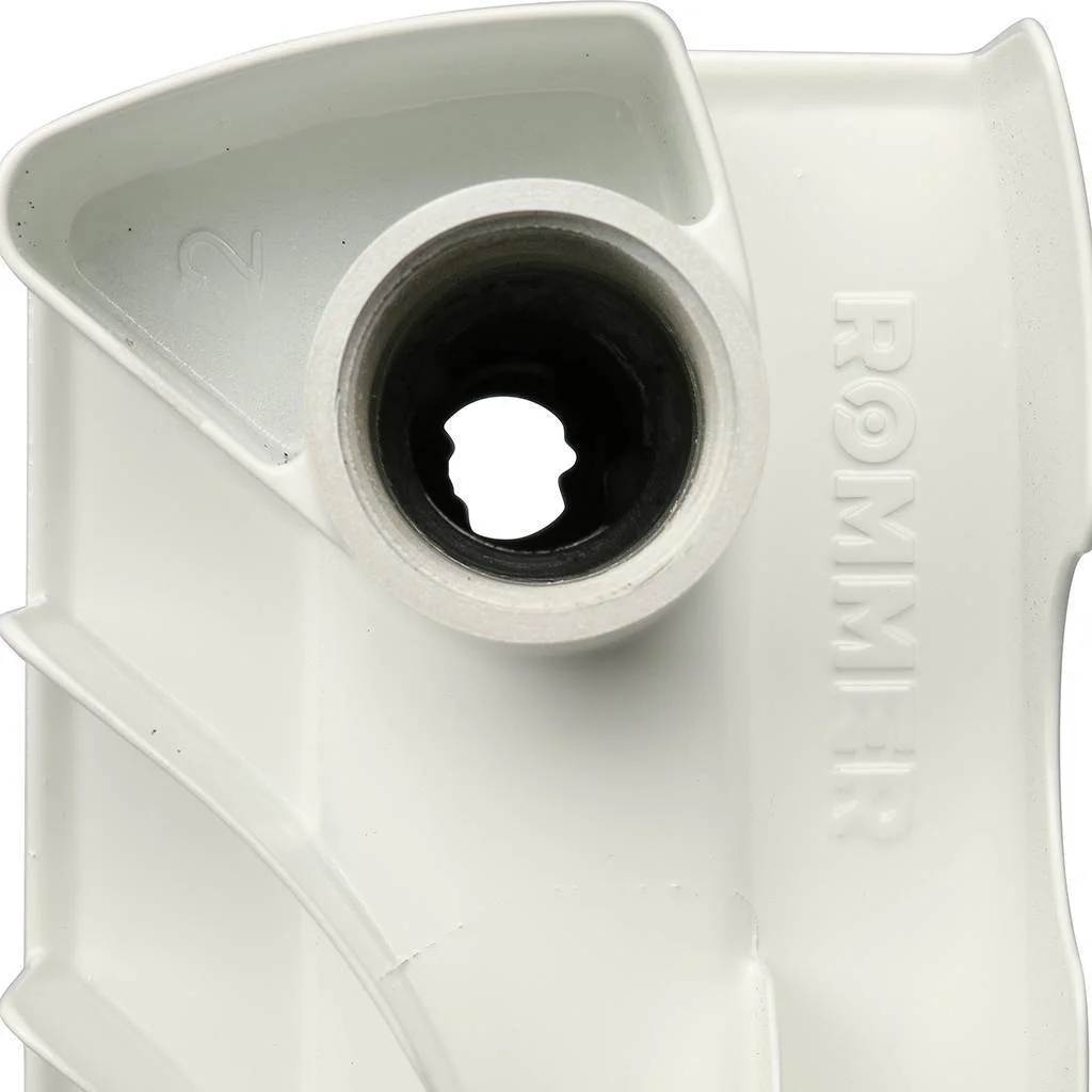 ROMMER Plus 200 Plus 200 6 секций радиатор алюминиевый (RAL9016) ROMMER Plus 200 Plus 200 6 секций радиатор алюминиевый (RAL9016)