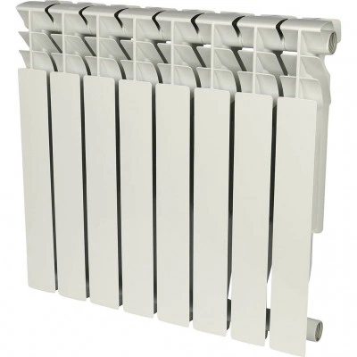 ROMMER Plus 500 Plus 500 8 секций радиатор алюминиевый (RAL9016) ROMMER Plus 500 Plus 500 8 секций радиатор алюминиевый (RAL9016)