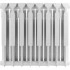 ROMMER Optima BM 500 Optima BM 500 8 секций радиатор биметаллический (RAL9016) ROMMER Optima BM 500 Optima BM 500 8 секций радиатор биметаллический (RAL9016)