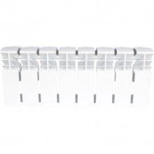 ROMMER Plus BM 200 Plus BM 200 8 секций радиатор биметаллический (RAL9016)