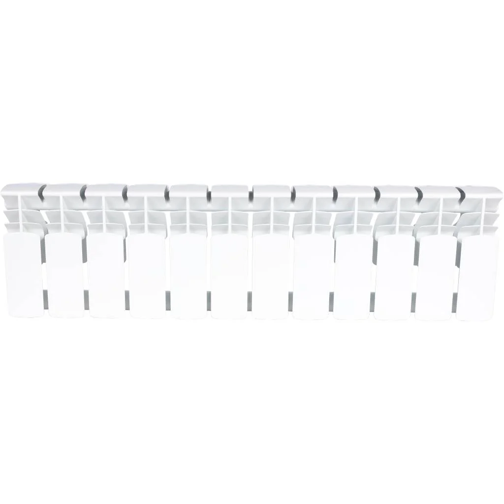 ROMMER Plus BM 200 Plus BM 200 12 секций радиатор биметаллический (RAL9016) ROMMER Plus BM 200 Plus BM 200 12 секций радиатор биметаллический (RAL9016)
