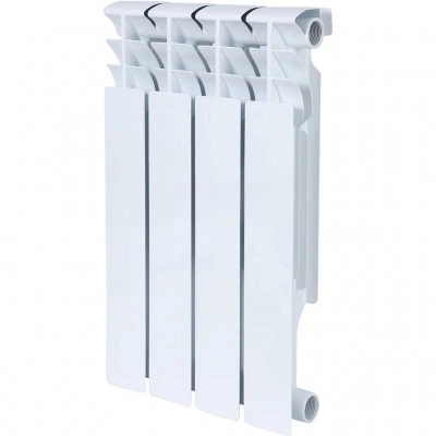 ROMMER Plus BM 500 Plus BM 500 4 секций радиатор биметаллический (RAL9016) ROMMER Plus BM 500 Plus BM 500 4 секций радиатор биметаллический (RAL9016)