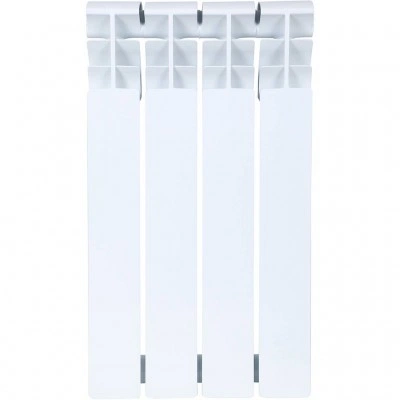 ROMMER Plus BM 500 Plus BM 500 4 секций радиатор биметаллический (RAL9016) ROMMER Plus BM 500 Plus BM 500 4 секций радиатор биметаллический (RAL9016)