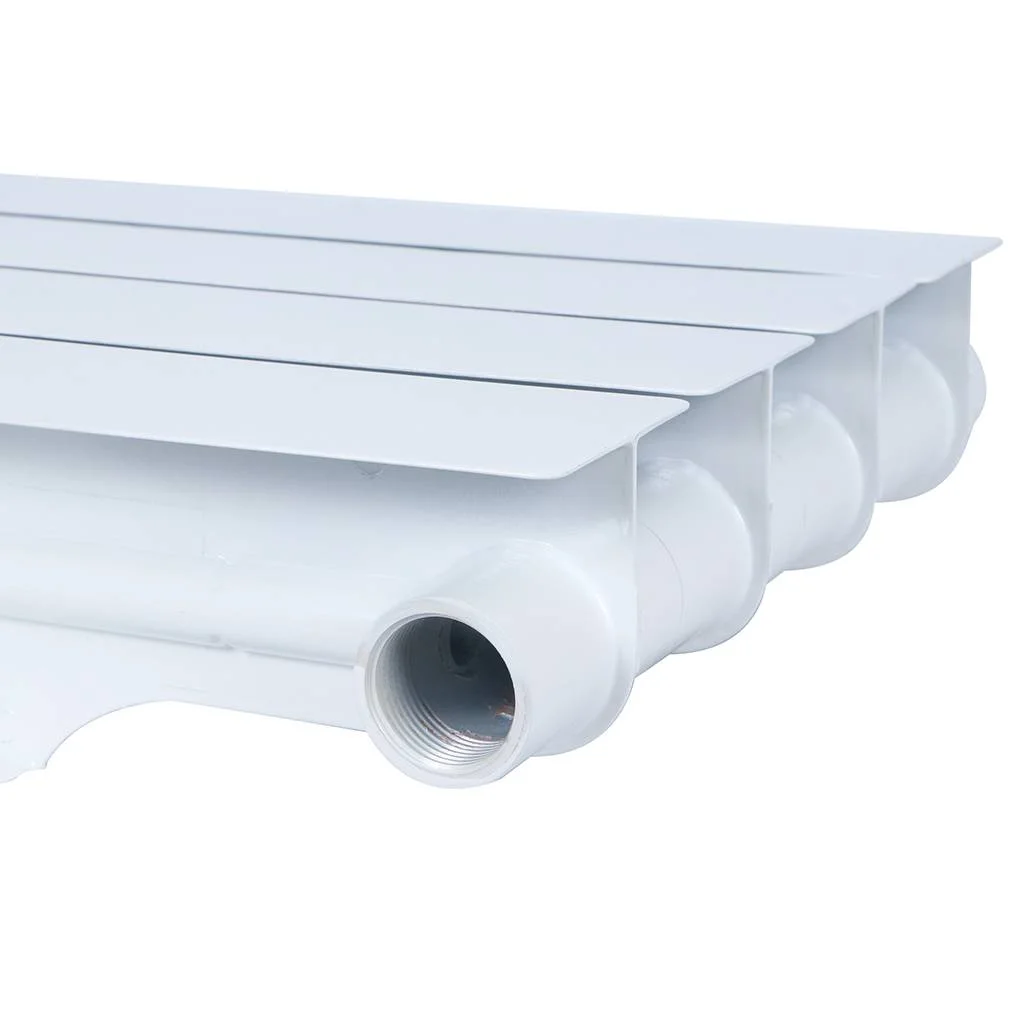 ROMMER Plus BM 500 Plus BM 500 4 секций радиатор биметаллический (RAL9016) ROMMER Plus BM 500 Plus BM 500 4 секций радиатор биметаллический (RAL9016)