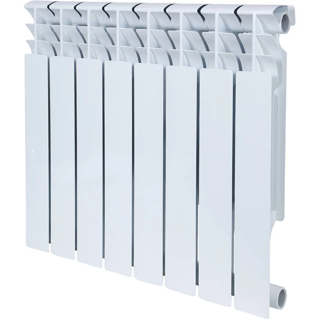 ROMMER Plus BM 500 Plus BM 500 8 секций радиатор биметаллический (RAL9016) ROMMER Plus BM 500 Plus BM 500 8 секций радиатор биметаллический (RAL9016)