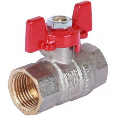 ROMMER Шаровой кран 1/2 ВН/ВН, ручка бабочка ROMMER Шаровой кран 1/2 ВН/ВН, ручка бабочка