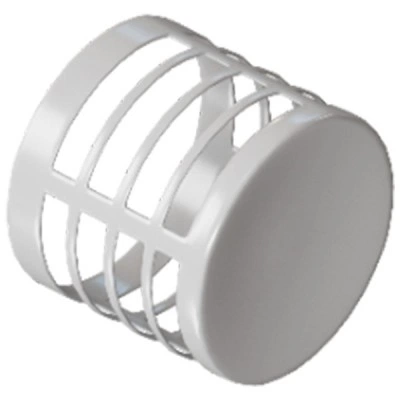 ROMMER RCA-0080-010004 Наконечник белый D80 (алюминий) ROMMER RCA-0080-010004 Наконечник белый D80 (алюминий)