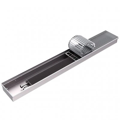ROMMER RCN4-1000-0838130 ROMMER Конвектор внутрипольный RCN 80.380.1300 (Решётка роликовая, анодированный алюминий)