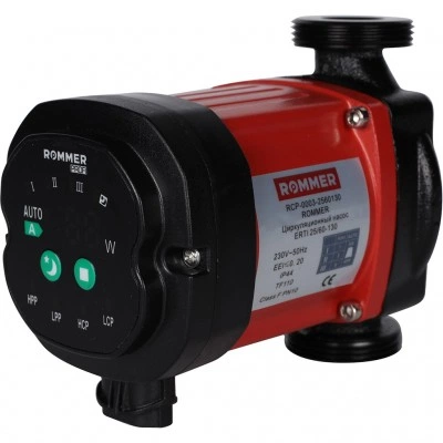 ROMMER RCP-0003 ROMMER Циркуляционный насос ERTI 25/60-130 ROMMER RCP-0003 ROMMER Циркуляционный насос ERTI 25/60-130
