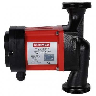 ROMMER RCP-0003 ROMMER Циркуляционный насос ERTI 32/60-180 ROMMER RCP-0003 ROMMER Циркуляционный насос ERTI 32/60-180