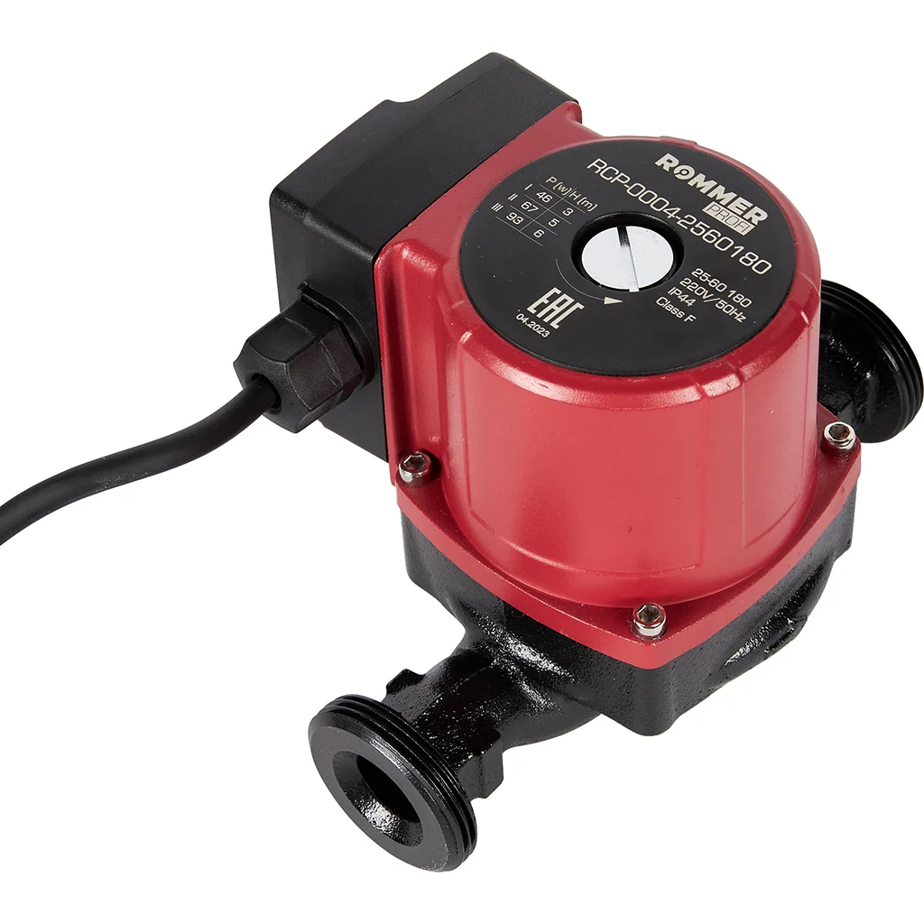 ROMMER RCP-0004 Profi RCP-0004-2560180 ROMMER Циркуляционный насос Profi 25/60-180 ROMMER RCP-0004 Profi RCP-0004-2560180 ROMMER Циркуляционный насос Profi 25/60-180