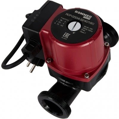 ROMMER RCP-0004 Profi RCP-0004-3240180 ROMMER Циркуляционный насос Profi 32/40-180 ROMMER RCP-0004 Profi RCP-0004-3240180 ROMMER Циркуляционный насос Profi 32/40-180