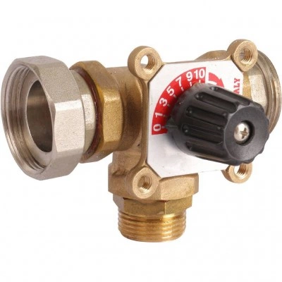 ROMMER RDG-0003 Насосная группа с 3-х ходовым приводным смесителем 1 без насоса ROMMER RDG-0003 Насосная группа с 3-х ходовым приводным смесителем 1 без насоса