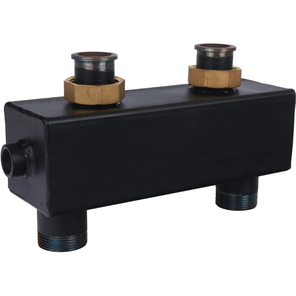 ROMMER RDG-0015 Гидравлическая стрелка с накидными гайками 1 1/4",    4,53 м3/час