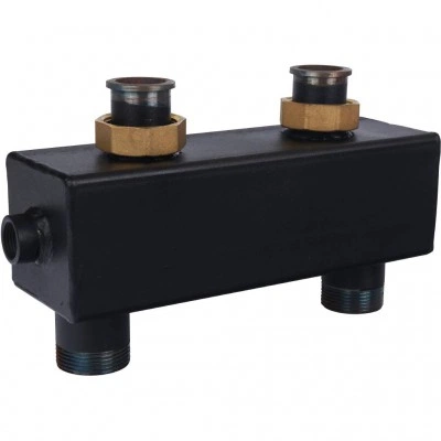 ROMMER RDG-0015 Гидравлическая стрелка с накидными гайками 1 1/4", 4,53 м3/час ROMMER RDG-0015 Гидравлическая стрелка с накидными гайками 1 1/4", 4,53 м3/час