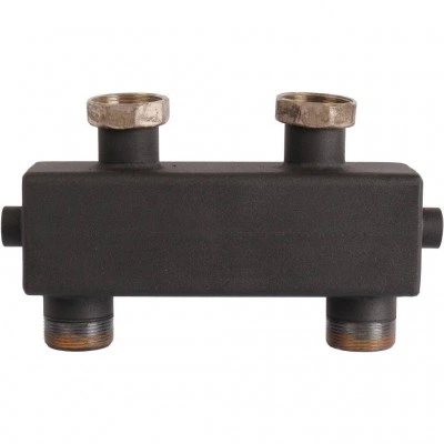 ROMMER RDG-0015 Гидравлическая стрелка с накидными гайками 1 1/2", 5,60 м3/час ROMMER RDG-0015 Гидравлическая стрелка с накидными гайками 1 1/2", 5,60 м3/час