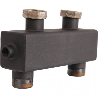 ROMMER RDG-0015 Гидравлическая стрелка с накидными гайками 1 1/2", 5,60 м3/час ROMMER RDG-0015 Гидравлическая стрелка с накидными гайками 1 1/2", 5,60 м3/час