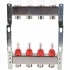 ROMMER RMS-1200-000004 ROMMER Коллектор из нержавеющей стали с расходомерами 4 вых. ROMMER RMS-1200-000004 ROMMER Коллектор из нержавеющей стали с расходомерами 4 вых.