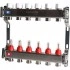 ROMMER RMS-1200-000006 ROMMER Коллектор из нержавеющей стали с расходомерами 6 вых. ROMMER RMS-1200-000006 ROMMER Коллектор из нержавеющей стали с расходомерами 6 вых.