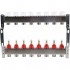 ROMMER RMS-1200-000008 ROMMER Коллектор из нержавеющей стали с расходомерами 8 вых. ROMMER RMS-1200-000008 ROMMER Коллектор из нержавеющей стали с расходомерами 8 вых.