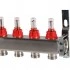 ROMMER RMS-1200-000009 ROMMER Коллектор из нержавеющей стали с расходомерами 9 вых. ROMMER RMS-1200-000009 ROMMER Коллектор из нержавеющей стали с расходомерами 9 вых.