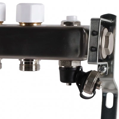 ROMMER RMS-1201-000007 ROMMER Коллектор из нержавеющей стали с расходомерами, с клапаном вып. воздуха и сливом 7 вых. ROMMER RMS-1201-000007 ROMMER Коллектор из нержавеющей стали с расходомерами, с клапаном вып. воздуха и сливом 7 вых.