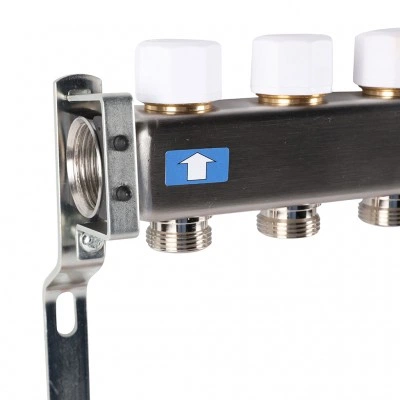 ROMMER RMS-1201-000009 ROMMER Коллектор из нержавеющей стали с расходомерами, с клапаном вып. воздуха и сливом 9 вых. ROMMER RMS-1201-000009 ROMMER Коллектор из нержавеющей стали с расходомерами, с клапаном вып. воздуха и сливом 9 вых.