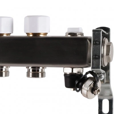 ROMMER RMS-1201-000011 ROMMER Коллектор из нержавеющей стали с расходомерами, с клапаном вып. воздуха и сливом 11 вых. ROMMER RMS-1201-000011 ROMMER Коллектор из нержавеющей стали с расходомерами, с клапаном вып. воздуха и сливом 11 вых.
