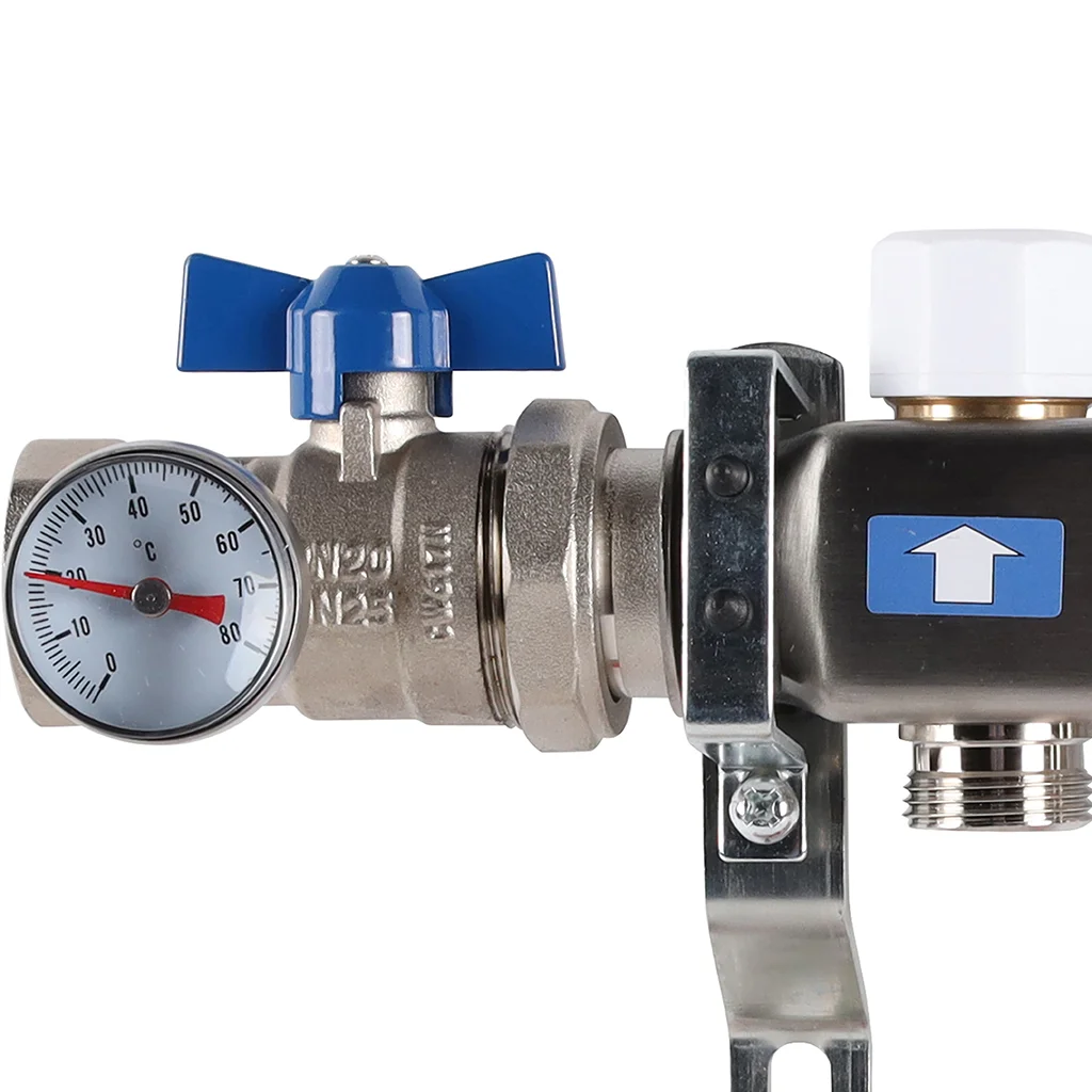 ROMMER RMS-1210-000005 ROMMER Коллектор из нержавеющей стали в сборе с расходомерами 5 вых. ROMMER RMS-1210-000005 ROMMER Коллектор из нержавеющей стали в сборе с расходомерами 5 вых.