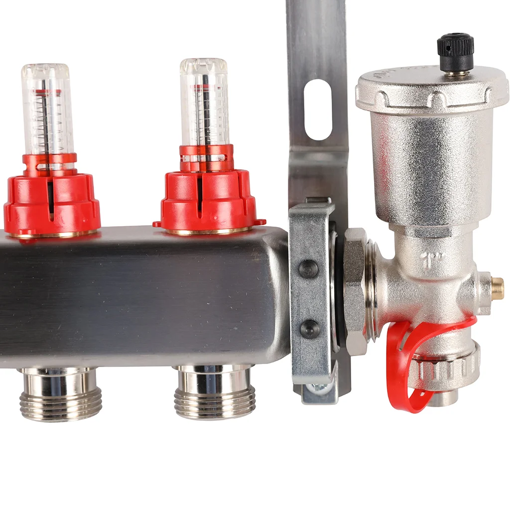 ROMMER RMS-1210-000008 ROMMER Коллектор из нержавеющей стали в сборе с расходомерами 8 вых. ROMMER RMS-1210-000008 ROMMER Коллектор из нержавеющей стали в сборе с расходомерами 8 вых.