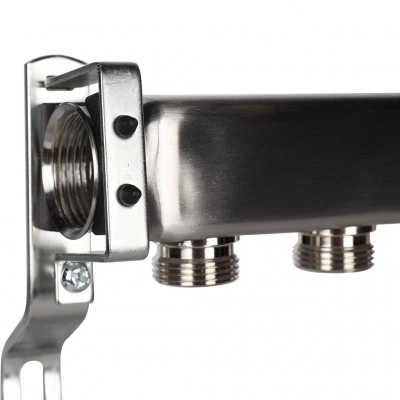 ROMMER RMS-4401-000011 ROMMER Коллектор из нержавеющей стали для радиаторной разводки 11 вых. ROMMER RMS-4401-000011 ROMMER Коллектор из нержавеющей стали для радиаторной разводки 11 вых.