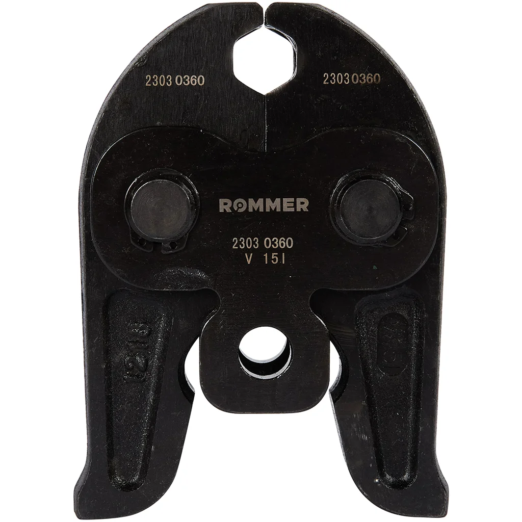 ROMMER RPT-0003-000015 ROMMER Пресс-клещи V-профиль, 15 ROMMER RPT-0003-000015 ROMMER Пресс-клещи V-профиль, 15