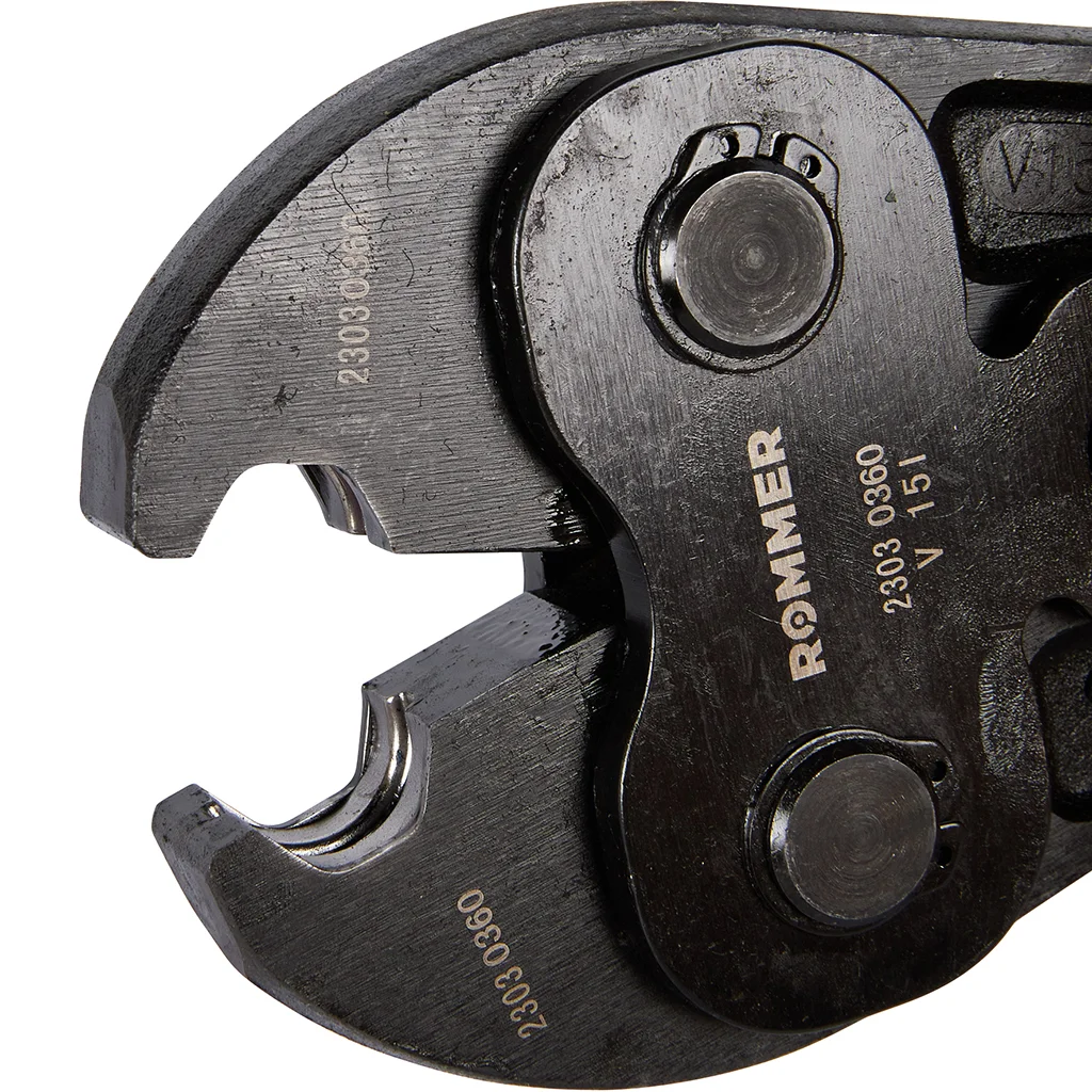 ROMMER RPT-0003-000015 ROMMER Пресс-клещи V-профиль, 15 ROMMER RPT-0003-000015 ROMMER Пресс-клещи V-профиль, 15