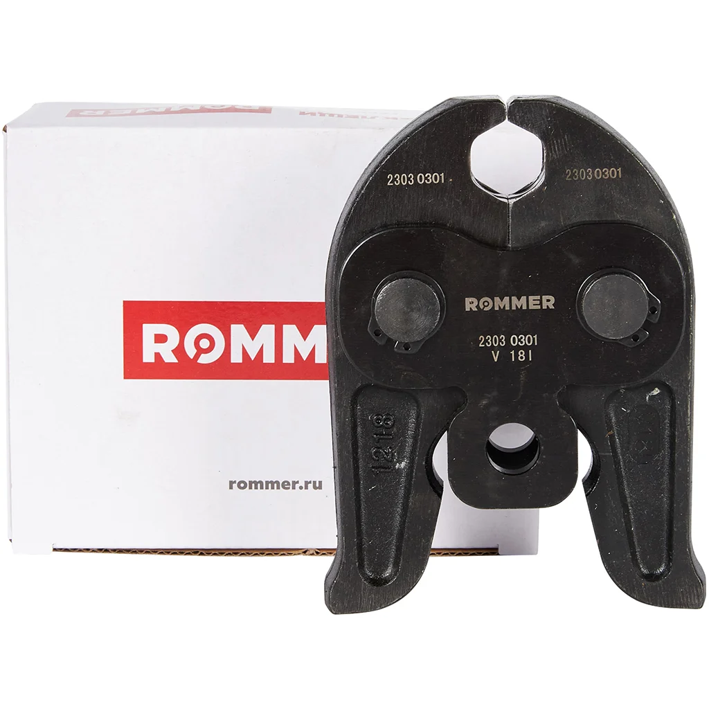 ROMMER RPT-0003-000018 ROMMER Пресс-клещи V-профиль, 18 ROMMER RPT-0003-000018 ROMMER Пресс-клещи V-профиль, 18