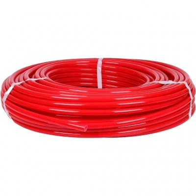 Труба ROMMER PEX из сшитого полиэтилена с кислородным слоем, красная, 20х2,0 (бухта 100 метров) Труба ROMMER PEX из сшитого полиэтилена с кислородным слоем, красная, 20х2,0 (бухта 100 метров)