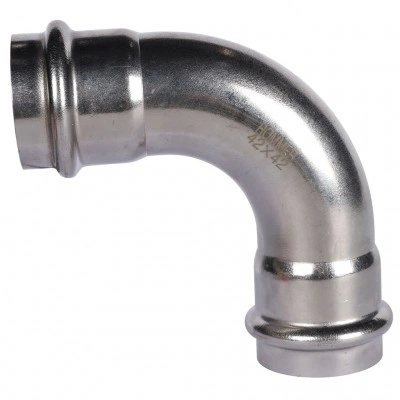 ROMMER RSS-0003-000042 ROMMER Угольник 90°-ВПр, 42, из нержавеющей стали прессовой ROMMER RSS-0003-000042 ROMMER Угольник 90°-ВПр, 42, из нержавеющей стали прессовой