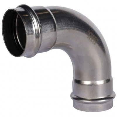 ROMMER RSS-0003-000054 ROMMER Угольник 90°-ВПр, 54, из нержавеющей стали прессовой ROMMER RSS-0003-000054 ROMMER Угольник 90°-ВПр, 54, из нержавеющей стали прессовой