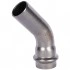 ROMMER RSS-0004-000022 ROMMER Угольник однораструбный 45°-НПр, 22, из нержавеющей стали прессовой ROMMER RSS-0004-000022 ROMMER Угольник однораструбный 45°-НПр, 22, из нержавеющей стали прессовой