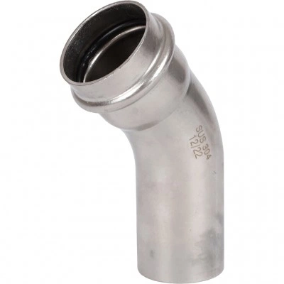 ROMMER RSS-0004-000035 ROMMER Угольник однораструбный 45°-НПр, 35, из нержавеющей стали прессовой ROMMER RSS-0004-000035 ROMMER Угольник однораструбный 45°-НПр, 35, из нержавеющей стали прессовой