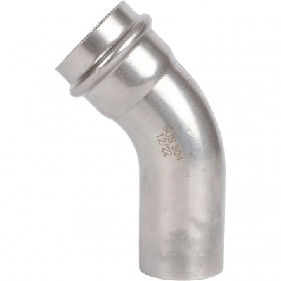 ROMMER RSS-0004-000035 ROMMER Угольник однораструбный 45°-НПр, 35, из нержавеющей стали прессовой ROMMER RSS-0004-000035 ROMMER Угольник однораструбный 45°-НПр, 35, из нержавеющей стали прессовой