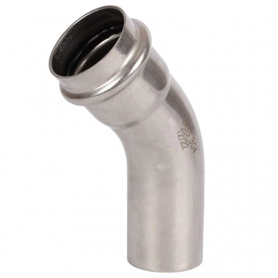 ROMMER RSS-0004-000042 ROMMER Угольник однораструбный 45°-НПр, 42, из нержавеющей стали прессовой ROMMER RSS-0004-000042 ROMMER Угольник однораструбный 45°-НПр, 42, из нержавеющей стали прессовой