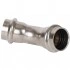 ROMMER RSS-0005-000022 ROMMER Угольник 45°-ВПр, 22, из нержавеющей стали прессовой ROMMER RSS-0005-000022 ROMMER Угольник 45°-ВПр, 22, из нержавеющей стали прессовой