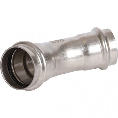 ROMMER RSS-0005-000042 ROMMER Угольник 45°-ВПр, 42, из нержавеющей стали прессовой ROMMER RSS-0005-000042 ROMMER Угольник 45°-ВПр, 42, из нержавеющей стали прессовой
