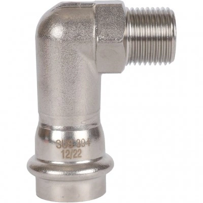 ROMMER RSS-0010-002212 ROMMER Угольник-переходник-НР, 22х1/2, из нержавеющей стали прессовой ROMMER RSS-0010-002212 ROMMER Угольник-переходник-НР, 22х1/2, из нержавеющей стали прессовой