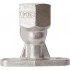ROMMER RSS-0011-001812 ROMMER Угольник настенный с креплением-ВР, 18х1/2, из нержавеющей стали прессовой ROMMER RSS-0011-001812 ROMMER Угольник настенный с креплением-ВР, 18х1/2, из нержавеющей стали прессовой