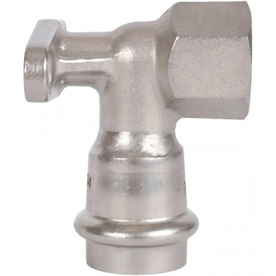 ROMMER RSS-0011-002212 ROMMER Угольник настенный с креплением-ВР, 22х1/2, из нержавеющей стали прессовой ROMMER RSS-0011-002212 ROMMER Угольник настенный с креплением-ВР, 22х1/2, из нержавеющей стали прессовой