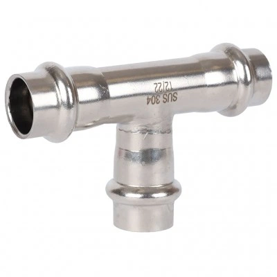 ROMMER RSS-0013-000015 ROMMER Тройник равнопроходной, 15, из нержавеющей стали прессовой ROMMER RSS-0013-000015 ROMMER Тройник равнопроходной, 15, из нержавеющей стали прессовой